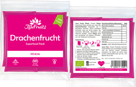 Bio Pitaya Püree, Bio Drachenfrucht Püree